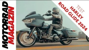 Bester Bagger! Harley-Davidson Road Glide 2024 – Grüner wird’s nicht.