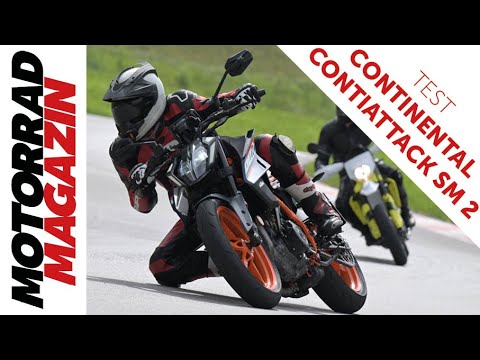 ContiAttack SM2 Supermoto-Reifen im Test – Mit SMC-R, 701 Supermoto