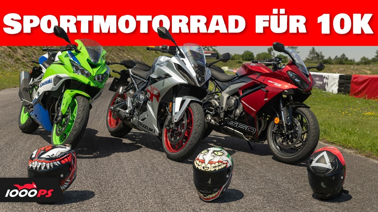 ECHTE Sportmotorräder für 10.000 Euro?! Daytona 660 vs. Ninja ZX-4RR