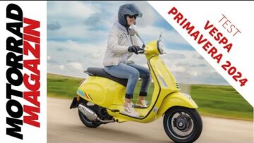 Gelb wie der Frühling – Vespa Primavera 2024 im Test