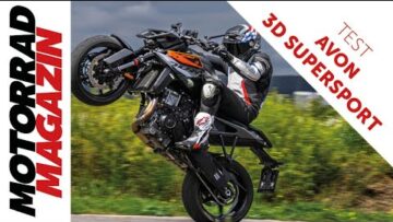Reifen-Schnäppchen: Avon 3D Supersport im Test auf der KTM 990