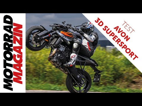 Reifen-Schnäppchen: Avon 3D Supersport im Test auf der KTM 990