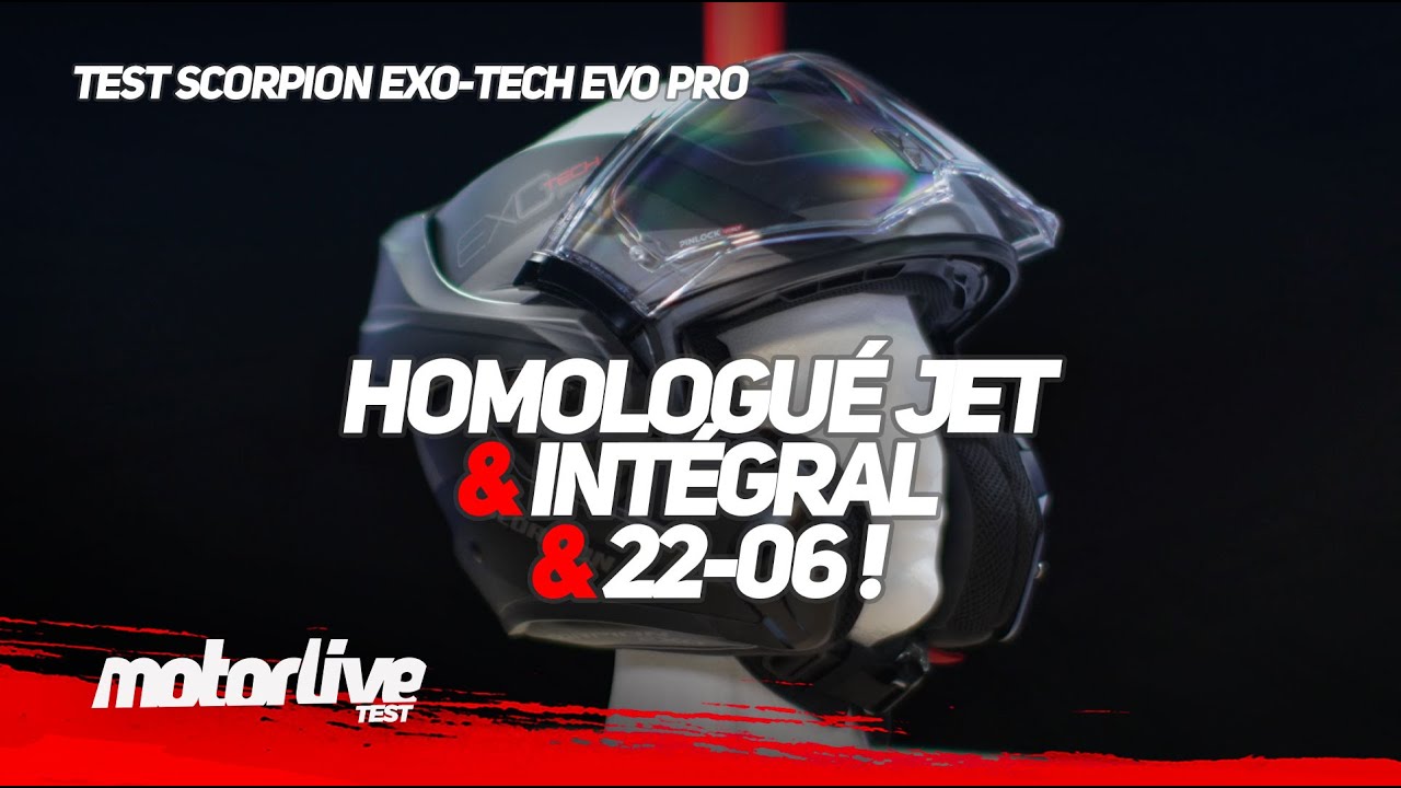 TEST Casque Scorpion Exo-Tech Evo Pro | MOTORLIVE