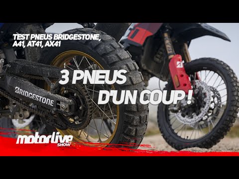 Test pneus Bridgestone, A41, AT41, AX41 | MOTORLIVE