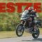 Lange Federwege – Problem auf der Teststrecke? Triumph Tiger 900