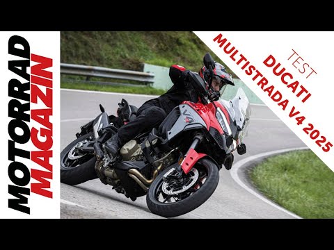 Besser bremsen! Ducati Multistrada V4 2025 – Wieder besser als