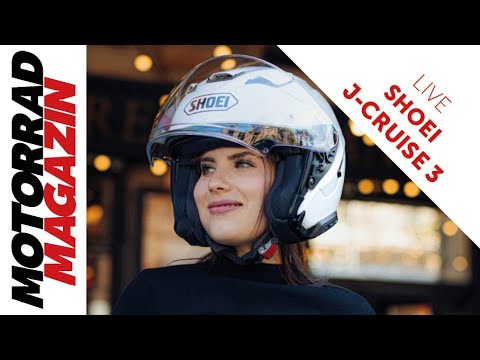 Komfort und Sicherheit auch als offener Helm – Shoei J-Cruise