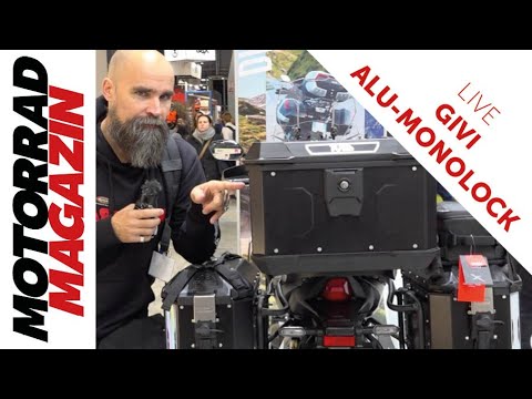 Premiere! Givi Alu-Topcase mit Monolock