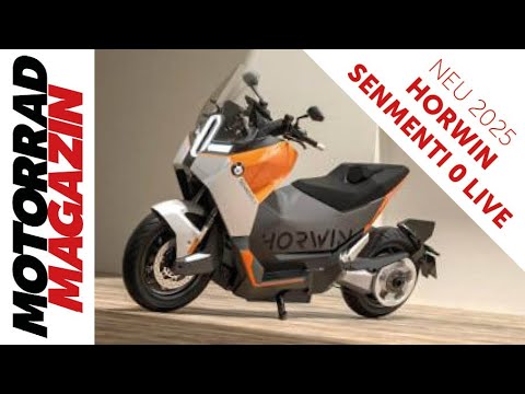 200 km/h, 300 km Reichweite – Horwin Senmenti 0 Elektroroller