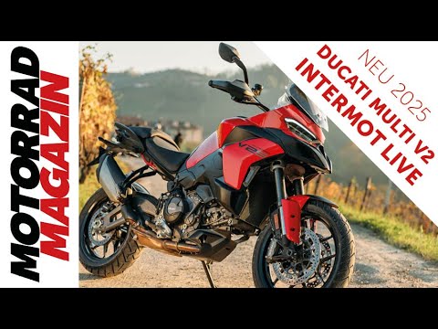 Leicht statt stark – Ducati Multistrada V2 2025 live auf