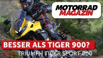 Erster Test – Ist die Triumph Tiger Sport 800 noch