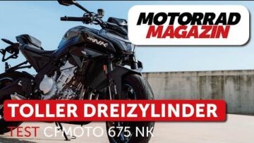 7490 Euro Triple – CFMoto 675NK erster Test – Kann