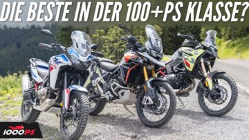 Dreikampf mit 21 Zoll: Honda Africa Twin 1100 vs. BMW