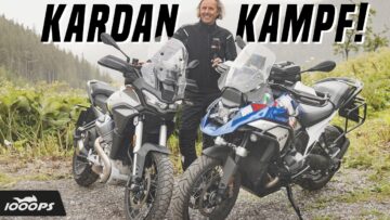 Hightech-Reiseenduros im Duell! BMW R 1300 GS vs. Moto Guzzi