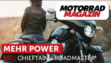 Power Plus! Indian Chieftain und Roadmaster 2025 auf der Motor