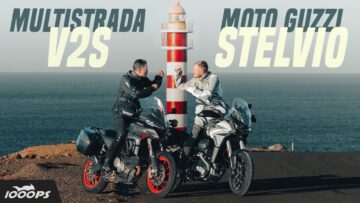 Reiseenduros im Test: Moto Guzzi Stelvio vs. Ducati Multistrada V2
