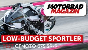 Wenig Geld, viel Spaß? CFMoto 675 SR-R erster Test –