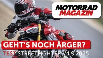 Fahrbarer Wahnsinn! Ducati Streetfighter V4 S 2025 Test in Almeria