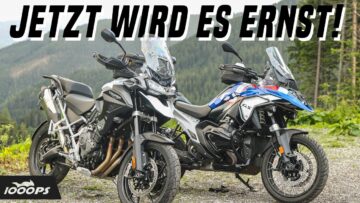 Straßen-Duell! BMW R 1300 GS vs. Triumph Tiger 1200 GT