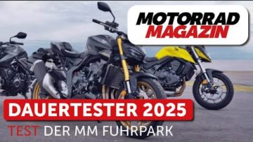 Unsere Dauertester 2025 – Welche Motorräder wir diese Saison besonders