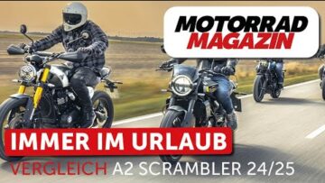 A2-Scrambler Vergleich – CL500, Interceptor, Svartpilen, Scrambler 400X – Vier
