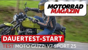 Ganz die Alte? Moto Guzzi V7 Sport Test – Tut