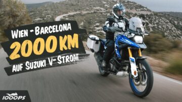 Suzuki V-Strom 1050 DE im Reisetest – auf nach Barcelona!