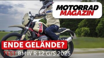 Echter Geländesport? BMW R 12 G/S Test – Was kann