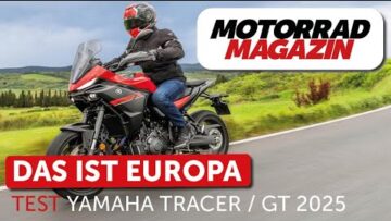 Komfortable Supermoto? Yamaha Tracer 7 und GT 2025 im Test
