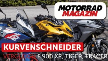 Crossover-Vergleich 2025: BMW F 900 XR, Triumph Tiger Sport 800,