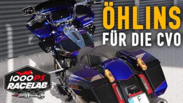 Harley Fahrwerk verbessern: Öhlins Gold für die 60.000€ Road Glide