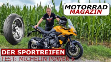 Michelin Power 6 auf Triumph Tiger Sport 800