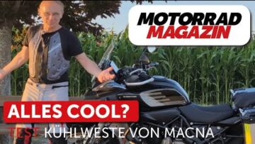 Nie wieder schwitzen! Kühlweste Macna Dry Cooling Evo im Test