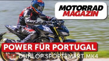 Reifentest Dunlop SportSmart Mk4 Honda CB 1000 Hornet SP