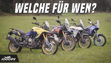 Reiseenduros im Offroad Test – Profi & Amateur fahren Tenere,