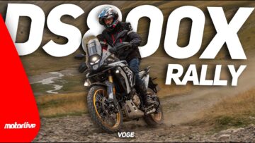 Essai Voge DS800X Rally