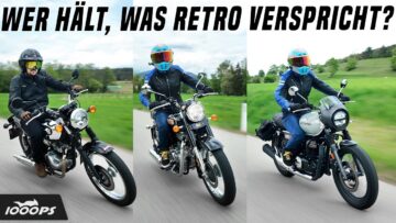 Retro‑Trio im Vergleich: Meguro S1 vs. Bullet 350 vs. Honda
