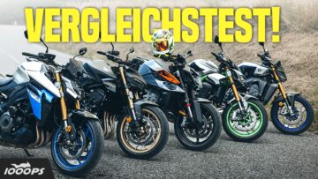 Der große Naked Bike Vergleich 2025 – 5 Bikes, 6