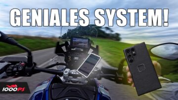 Die vielleicht beste Smartphone Halterung für Motorradfahrer! Peak Design im