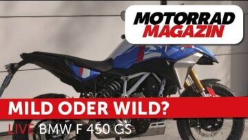 EICMA LIVE BMW F 450 GS – Wieviel Gelände steckt