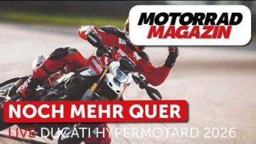 EICMA LIVE Ducati Hypermotard 2026 – Leichter, schneller, schräger
