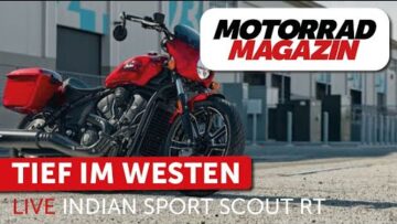 EICMA LIVE Indian Sport Scout RT – Mit Koffern und