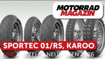 EICMA LIVE Metzeler Neuheiten 2026 – Sportec 01, Sportec 01