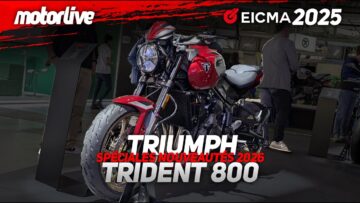 TRIUMPH TRIDENT 800 – EICMA 2025