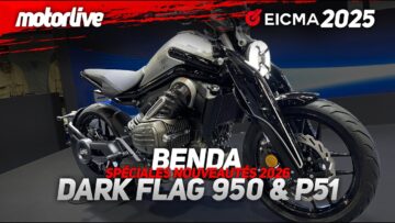 BENDA DARK FLAG 950 & P51 – EICMA 2025