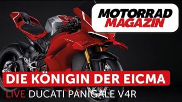 EICMA LIVE Ducati Panigale V4R 2026 – Bis zu 330