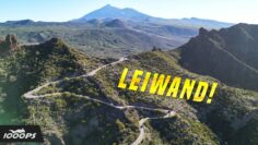 3 mal Gebirge auf 80 x 50 km = Kurven