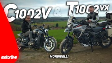 Trail ou cruiser ? Essais Morbidelli T1002VX et C1002V !