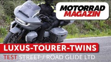 Harley-Davidson Street und Road Glide Limited 2026 Test – Viel