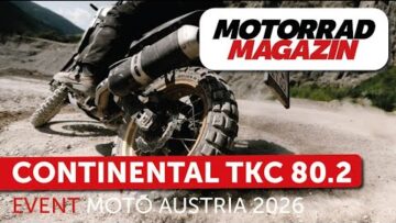 Continental TKC80.2 live auf der Moto Austria in Wels